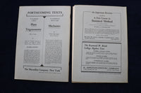 1937 THE AMERICAN MATHEMATICAL MONTHLY MAGAZINE - LOT OF 5 - O 3480