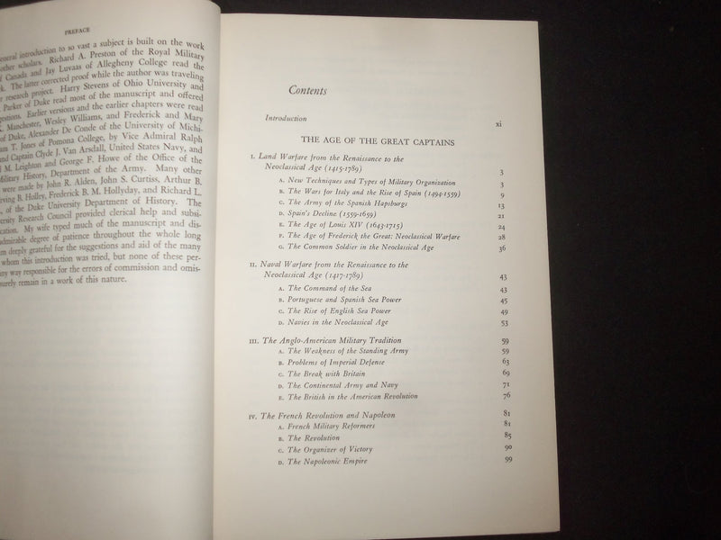 1959 WAR IN THE MODERN WORLD HARDCOVER BOOK BY THEODORE ROPP - KD 9284
