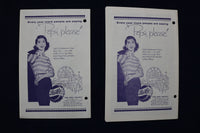 1956-1961 MILLS BRO 3-RING CIRCUS TOUR SOFTCOVER PROGRAMS - LOT OF 5 - K 610