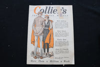 1919 AUGUST 9 COLLIER'S MAGAZINE - A MAN AND WOMAN COVER - E 10957