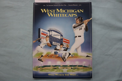 1994 WEST MICHIGAN WQHITECAPS BASEBALL PROGRAM - K 3404