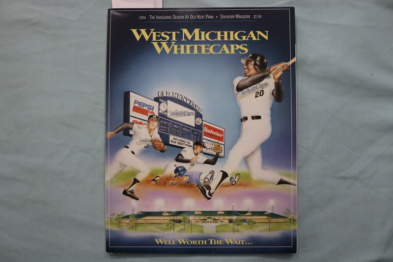 1994 WEST MICHIGAN WQHITECAPS BASEBALL PROGRAM - K 3404