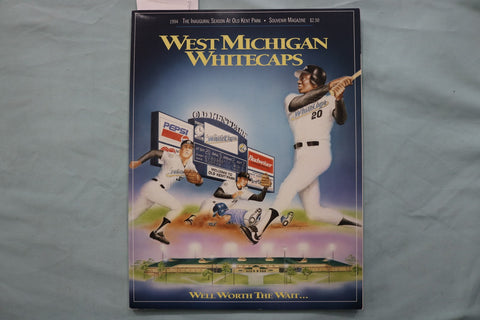 1994 WEST MICHIGAN WQHITECAPS BASEBALL PROGRAM - K 3404
