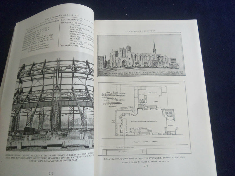 1926 SEP 5 THE AMERICAN ARCHITECT MAGAZINE - PHOTOS, STORIES & ADS - ST 7294