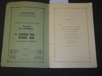 1927 MARCH VICTORY BALL GUYON'S PARADISE BALLROOM PROGRAM - J 3488