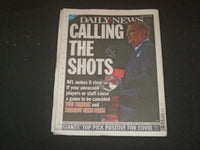 2021 JULY 23 NEW YORK DAILY NEWS NEWSPAPER - NFL: GET VACCINATED OR NO PAY