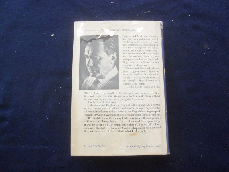 1962 CLAIR DE LUNE HARDCOVER BOOK BY PIERRE LAMURE - FIRST EDITION - KD 8267