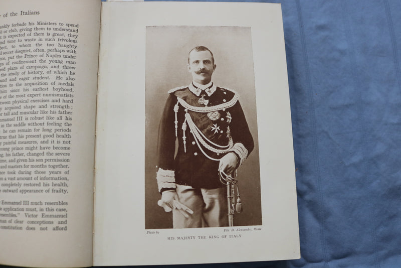 1908 ITALY OF THE ITALIANS HARDCOVER BOOK BY HELEN ZIMMERN- KD 9487