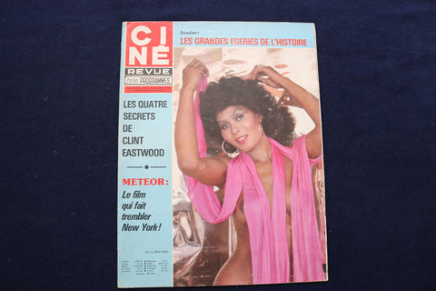 1978 FEB 2 CINE REVUE MAGAZINE - AJITA WILSON-CLINT EASTWOOD COVER - E 22083