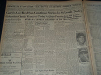 1946 OCT 13 PANAMA STAR & HERALD NEWSPAPER - JOSEPH STILWELL DIES - NT 7538