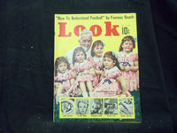 1938 OCTOBER 11 LOOK MAGAZINE - DIONNE QUINTS - GREAT PHOTOS & ADS - ST 1423