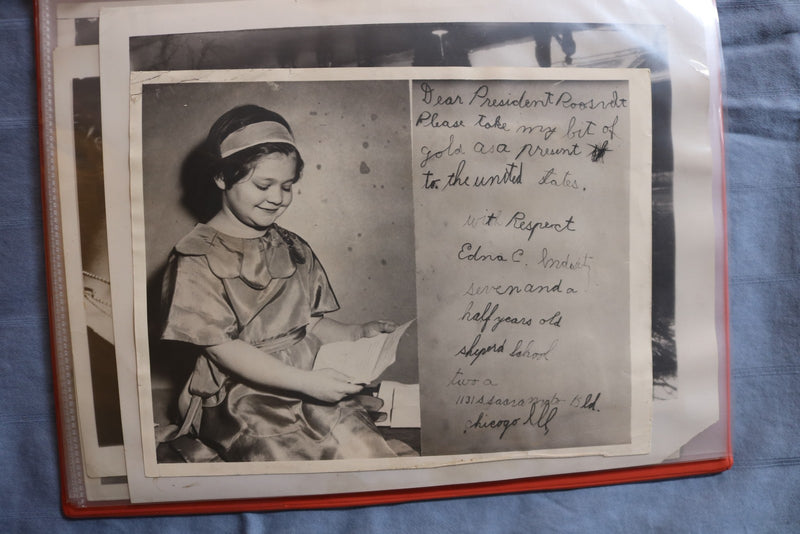 FRANKLIN D. ROOSEVELT ORIGINAL NEWS PHOTOS ALBUM - 26 PHOTOS - #3