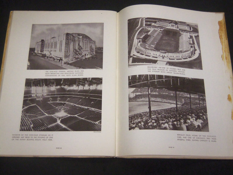 1932 CHICAGO BEAUTIFUL BOOK PUBLISHED BY CONINE AND MILLNER - PHOTOS - J 2132