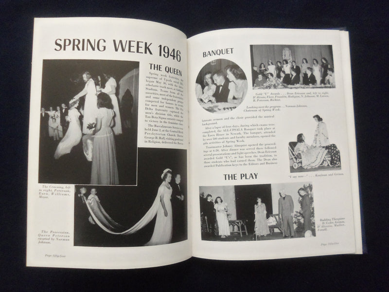 1947 UPSALITE UPSALA COLLEGE YEARBOOK - EAST ORANGE, NEW JERSEY - YB 3074