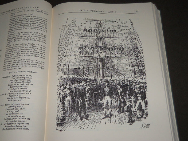 1958 THE FIRST NIGHT GILBERT & SULLIVAN BOXED SET - LIBRETTOS & OPERAS - KD 4872