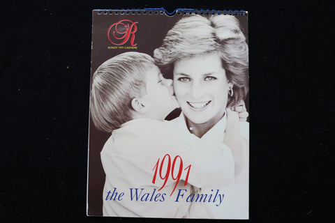 1991 THE WALES FAMILY ROYAL CALENDAR - K 2469