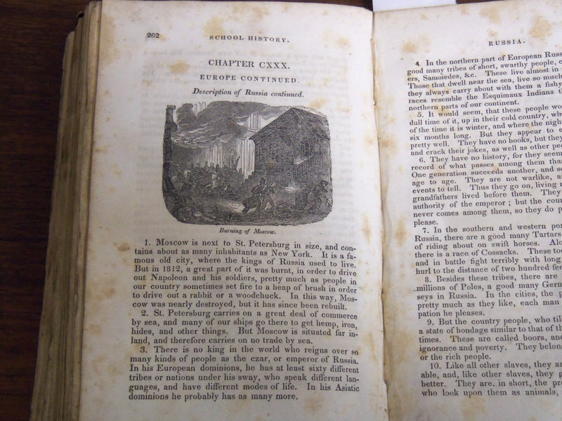 1838 PETER PARLEY'S COMMON SCHOOL HISTORY BOOK - FOURTH EDITION - K 2004