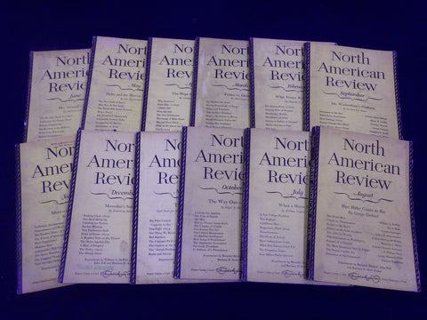 1932 NORTH AMERICAN REVIEW LOT OF 12 COMPLETE YEAR - STORIES/ARTICLES - WR 650