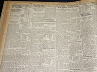1920 MAY 28 NEW YORK TIMES - WILSON BETOES RESOLUTION, RUTH 2 HOMERS - NT 8680