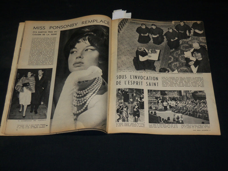 1958 OCTOBER 31 RADAR FRENCH MAGAZINE - LE NOUVEAU PAPE - ST 531J