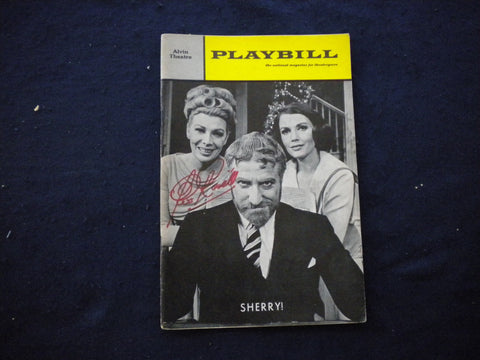 1967 SHERRY! PLAYBILL - CLIVE REVILL SIGNED COVER - J 8316