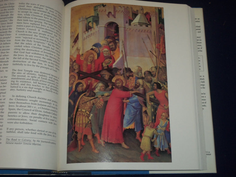 1984 HERITAGE CIVILIZATION AND THE JEWS BOOK BY ABBA EBAN - PRINTS - KD 2697