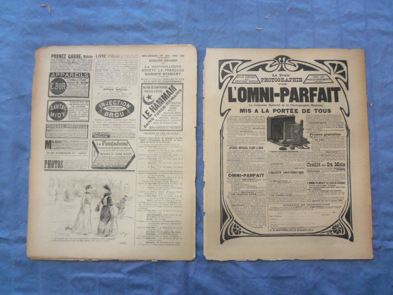 1902 DEC 27 LE SOURIRE MAGAZINE - ILLUSTRATED COMEDY - FRENCH TEXT - SP 4865H
