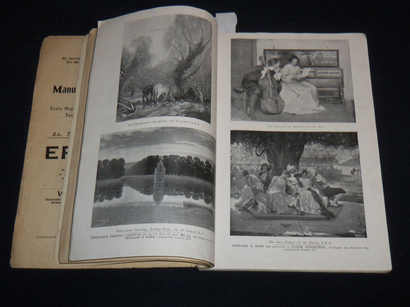 PICTURES OF 1905 PALL MALL MAGAZINE EXTRA - NICE PHOTOS & ADS - B 4128R