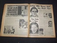 1966 MAY 29 NATIONAL ENQUIRER NEWSPAPER - BOY, 5, KILLS MOM - NP 7414