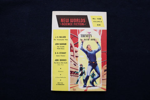 1961 JULY NEW WORLDS SOFTCOVER DIGEST MAGAZINE - VOLUME 36, NUMBER 108 - K 441