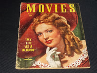 1947 MARCH MOVIES MAGAZINE - LINDA DARNELL FRONT COVER - E 14180