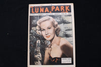 1953 MAY 3 LUNA PARK - ITALIAN MAGAZINE - VIRGINIA MAYO COVER - E 25308