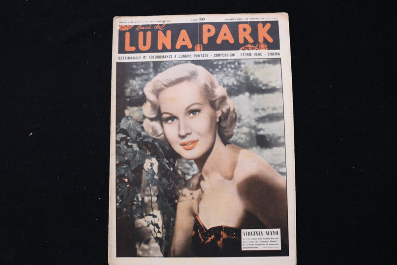 1953 MAY 3 LUNA PARK - ITALIAN MAGAZINE - VIRGINIA MAYO COVER - E 25308