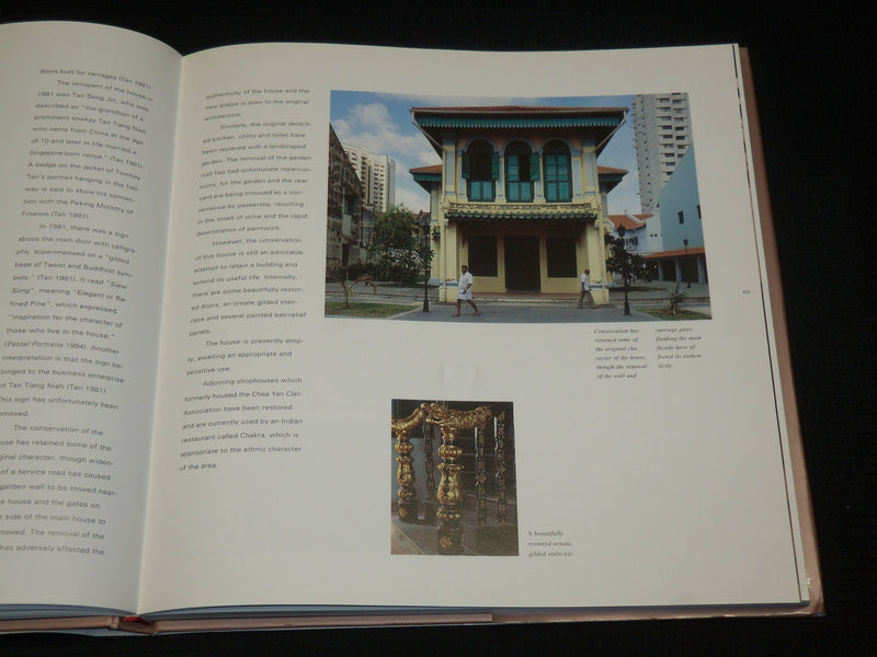 1994 LIVING LEGACY HARDCOVER BOOK - SINGAPORE'S ARCHITECTURAL HERITAGE - R 723W