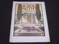 1907 OCTOBER THE HOUSE BEAUTIFUL MAGAZINE - GREAT PHOTOS & ADS - ST 388