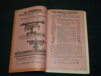 1906-1918 ZEITSCHRIFT FUR VERMESSUNGSWESEN GERMAN MAGAZINE LOT OF 81 - WR 106J