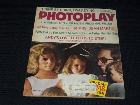 1972 JANUARY PHOTOPLAY MAGAZINE - ETHEL & RORY FRONT COVER - E 1774