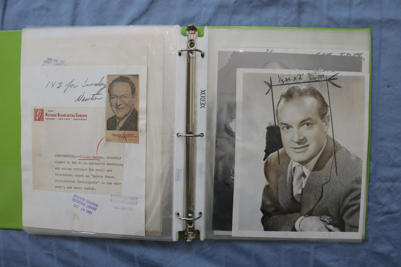 1950'S PUBLICITY PHOTOS ALBUM - FREDERICK MARCH - 43 PHOTOS - #106