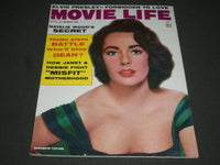 1957 MARCH MOVIE LIFE MAGAZINE - ELIZABETH TAYLOR COVER - ST 4991