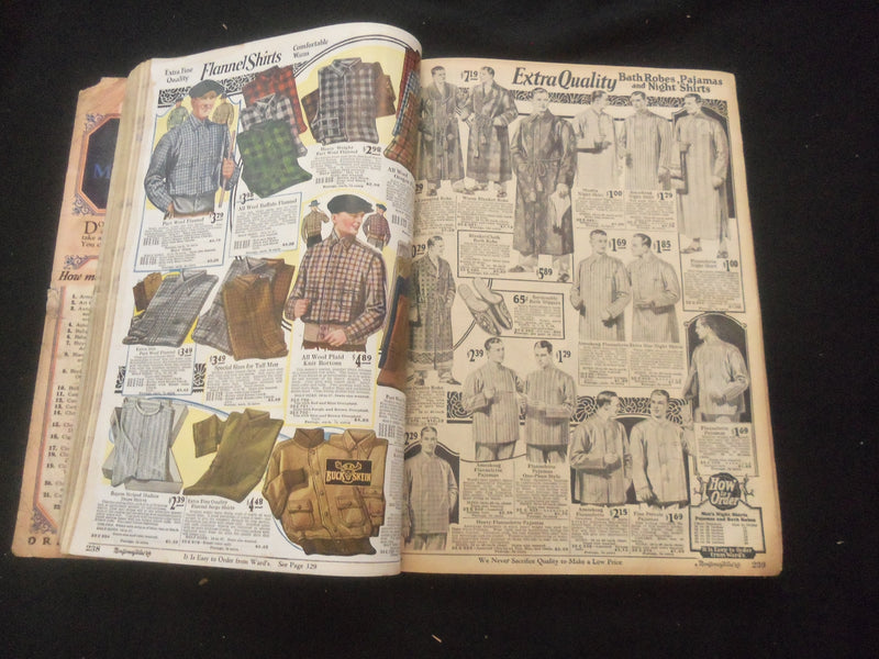 1925-26 FALL AND WINTER MONTGOMERY WARD CATALOG - GREAT FASHION - R 93B