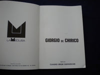 1977 GIORGIO DE CHIRICO SOFTCOVER BOOK BY CLAUDIO BRUNI SAKRAISCHIK - KD 8004