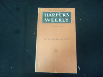 1915 MARCH 6 HARPER'S WEEKLY MAGAZINE - NICE ARTICLES & ILLUSTRATIONS - ST 2502