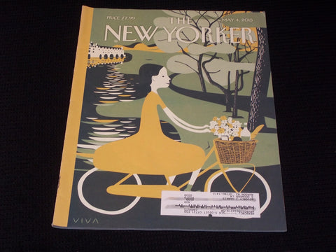 2015 MAY 4 THE NEW YORKER MAGAZINE NICE ILLUSTRATED COVER - E 3206