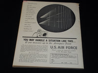 1961 SPRING AIR PROGRESS MAGAZINE - BRITAINS BRISTOL T.188 FRONT COVER - E 7093