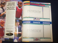 1995 NL LEAGUE CHAMPIONSHIP PROGRAM-CINCINNATI VS. ATLANTA - LOT OF 2 - B 6480