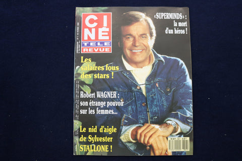 1988 FEBRUARY 18 CINE TELE REVUE MAGAZINE - ROBERT WAGNER COVER - E 12033