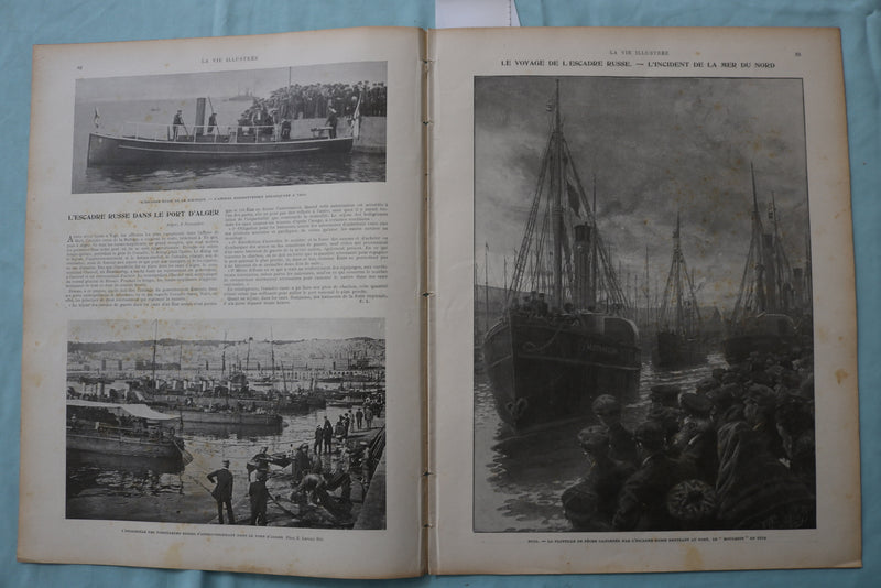 1903-1904 LA VIE ILLUSTREE MAGAZINE - FRENCH - LOT OF 2 - K 2541