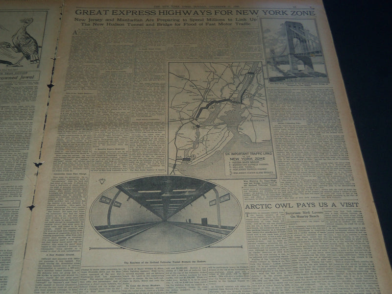 1926 NOV 21 NEW YORK TIMES AUTO & SPECIAL SECTION - FALL AND DOHENY - NT 7558