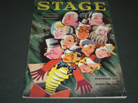 1937 DECEMBER THE STAGE MAGAZINE - NICE COVER- GREAT PHOTOS & ADS - ST 89