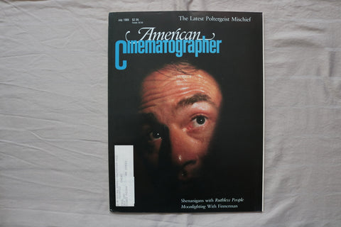 1986 JULY AMERICAN CINEMATOGRAPHER MAGAZINE - CRAIG NELSON COVER - E 19860